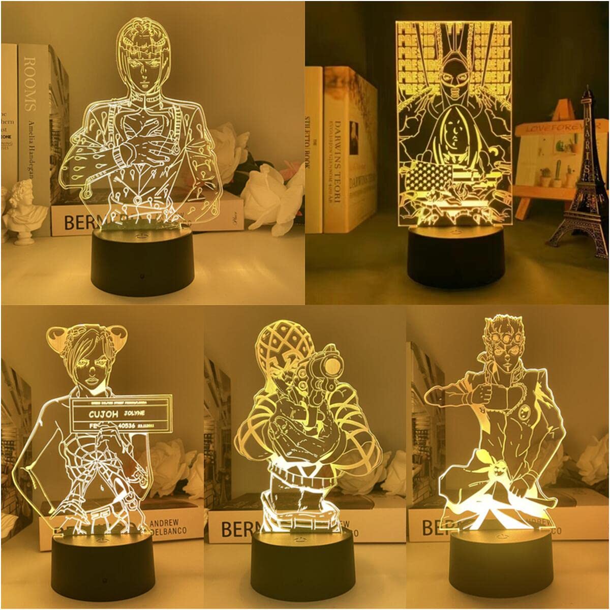 Amazon.co.jp: USB夜灯 ジョジョの奇妙な冒険 石の海 JoJo's Bizarre